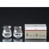 Tealight holders 2021, 2 pcs. Holmegaard Christmas