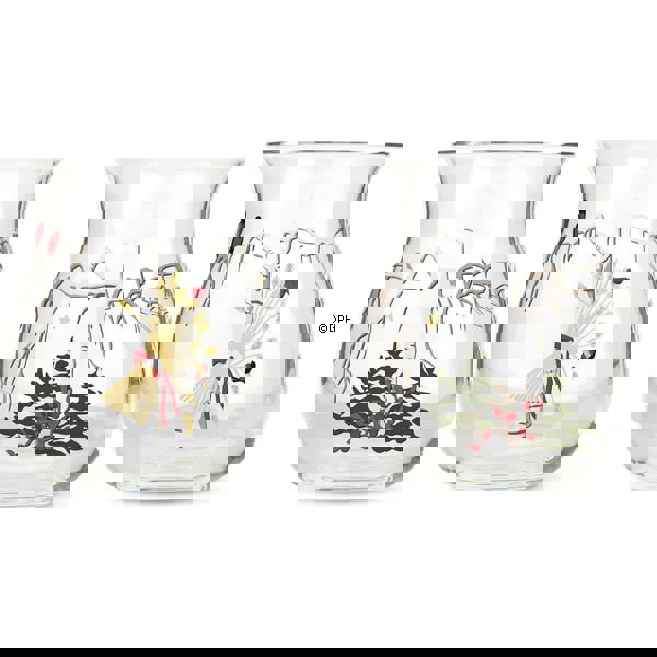 Julelyslygter (fyrfadsstager) 2021, 2 stk. Holmegaard Christmas