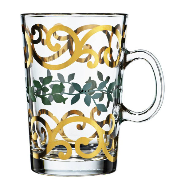 Årets Hotdrink glas 2006, 2 stk. Holmegaard Chrystal Christmas