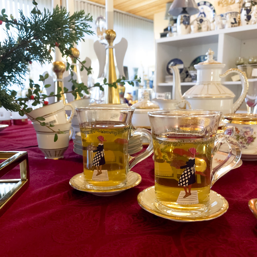 Jule hot drink glas 2024, 2 stk. Holmegaard Christmas