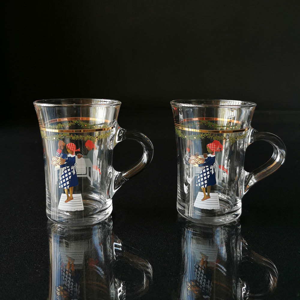 Jule hot drink glas 2024, 2 stk. Holmegaard Christmas