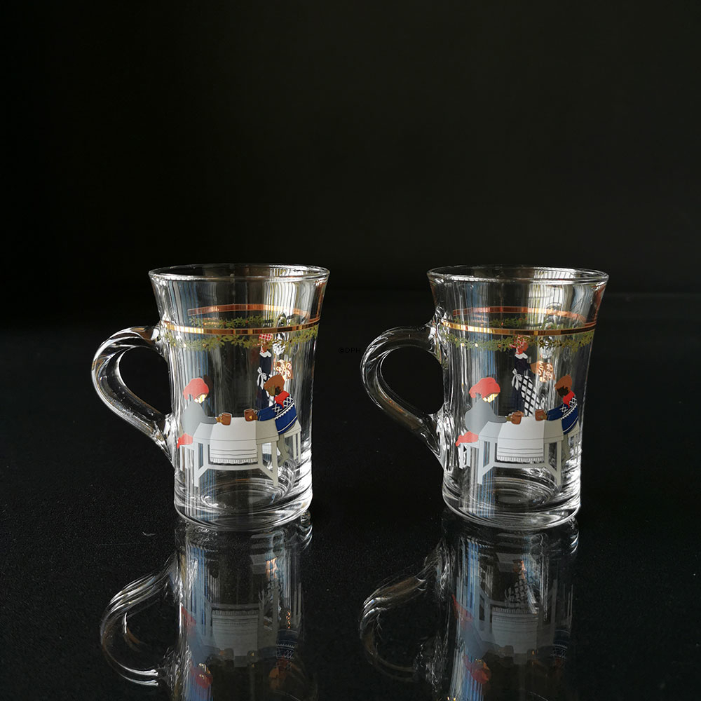 Jule hot drink glas 2024, 2 stk. Holmegaard Christmas