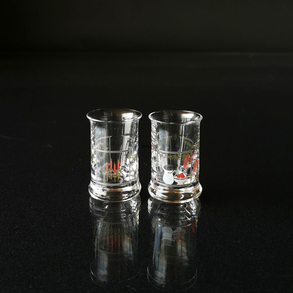 Juledramglas 2024, 2 stk. Holmegaard Christmas