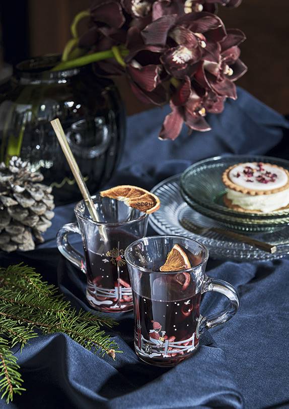 Juledramglas 2019, 2 stk. Holmegaard Christmas