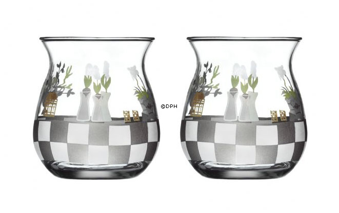 Årets Lyslygter 2008, 2 stk. Holmegaard Christmas