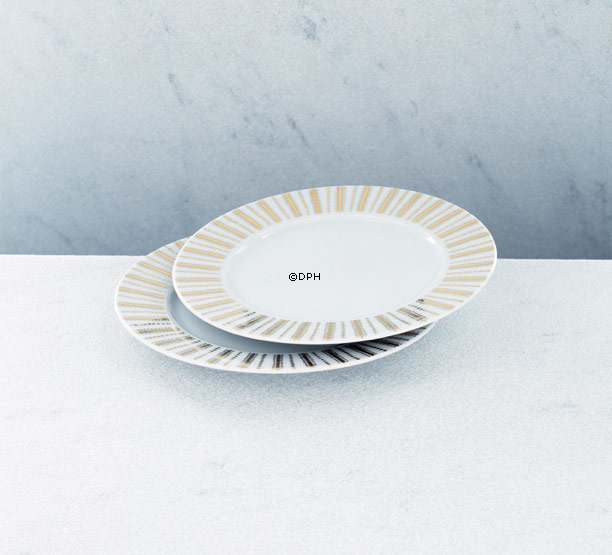 Holmegaard Crystal Christmas tallerken, 19 cm, 2 stk