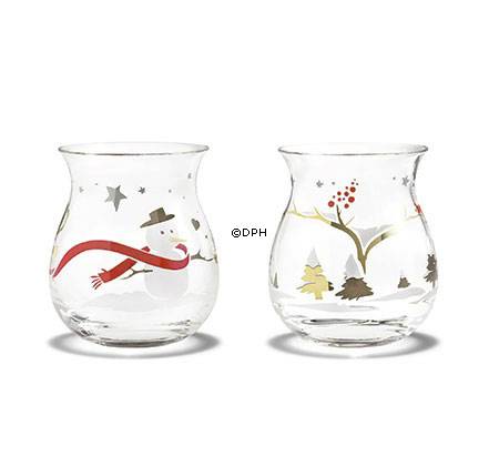 Julelyslygter 2012, 2 stk. Holmegaard Christmas