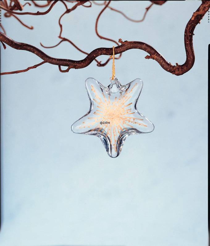 Glasornament Holmegaard 2003, Stjerne