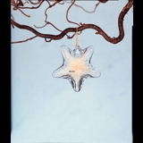 Crystal Ornament Holmegaard 2003, Star