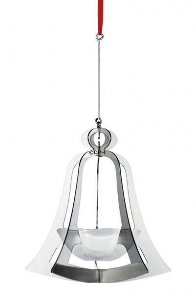 Årets julestage 2008, Klokke - sølv. Holmegaard Christmas