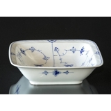 Blue traditional square bowl, small 20cm, Blue Fluted Bing & Grondahl
