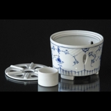 Blue traditional Tea Heater, Blue Fluted Bing & Grondahl no. 237