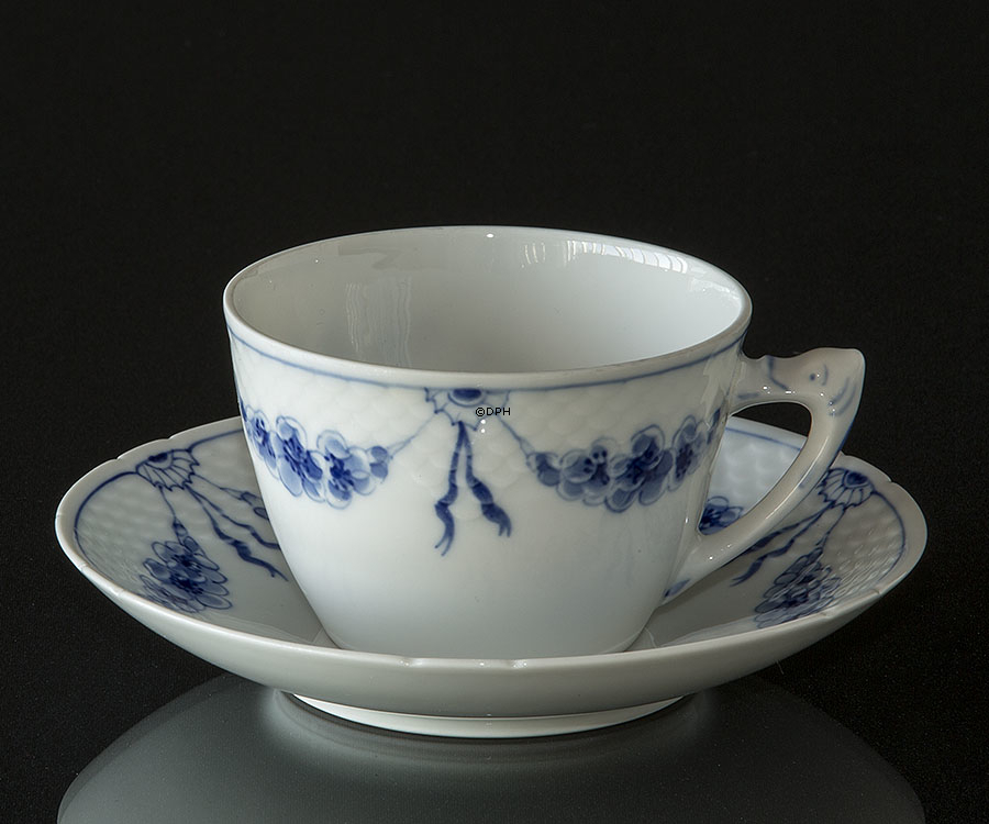 Empire stel chokoladekop med underkop, Bing & Grøndahl nr. 103