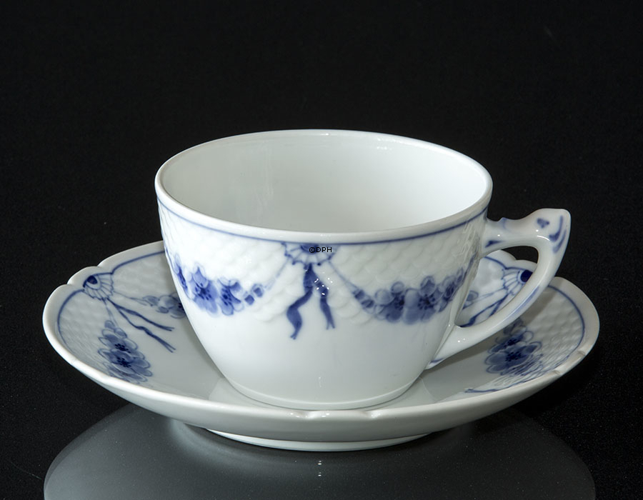 Empire stel morgenkop med underkop, Bing & Grøndahl nr. 104