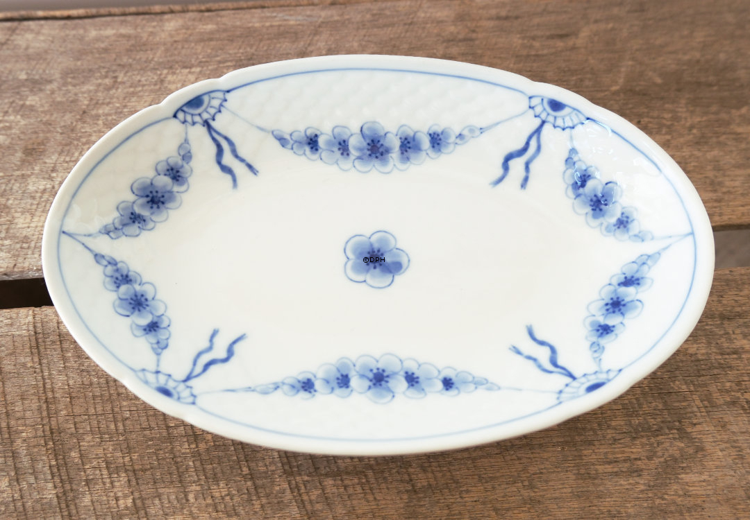 Empire stel oval asiet, Bing & Grøndahl 23cm nr. 39
