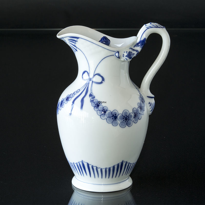 Empire stel chokoladekande, indhold 1,25 l., med låg Bing & Grøndahl nr. 444