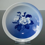 Round bowl on stand Service Christmas rose, 20cm