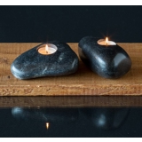 "Candle- stone" In black and gray colours - assorted