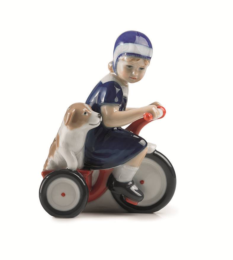 Else på trehjuler, Royal Copenhagen figur nr. 005