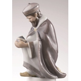 Nativity Scene, the three Magi Caspar, Royal Copenhagen figurine no. 025