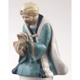 Weihnachtskrippe, die heilige drei Könige Melchior, Royal Copenhagen Figur Nr, 026