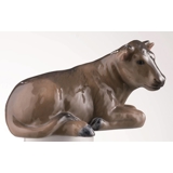 Nativity Scene, the ox of the stables, Royal Copenhagen figurine no. 027