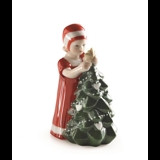 Else Girl decorates the Christmas tree, Royal Copenhagen figurine no. 095