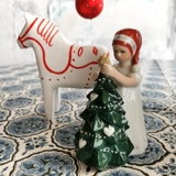 Else Girl with Christmas tree, Royal Copenhagen figurine no. 096