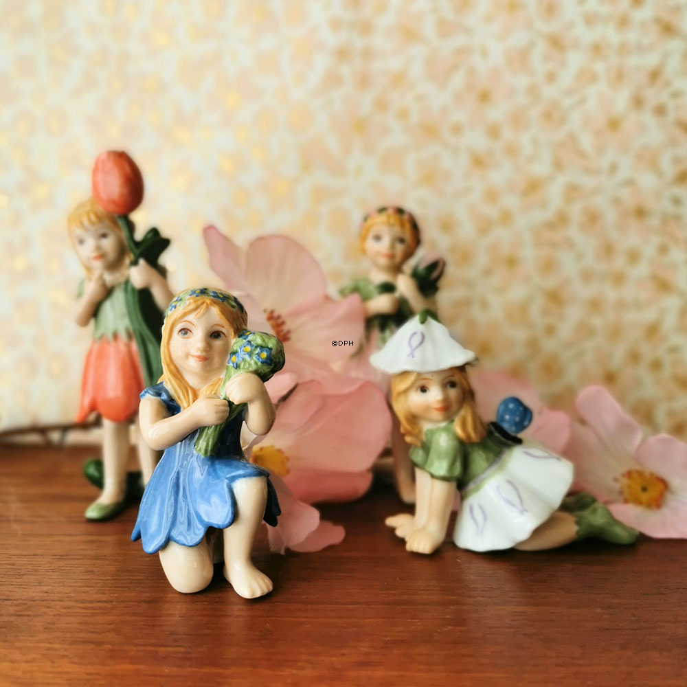 Celestina, Blomsterfeerne Royal Copenhagen figur nr. 252