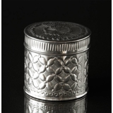 Box with pattern, large, nickel 12 x 12 cm