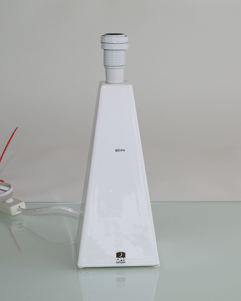 Hvid Mexico bordlampe