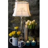 Lene Bjerre Carmina lampe uden skærm, sølv, E14