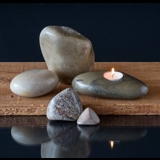 "Candle- stone" In grey colours - assorted