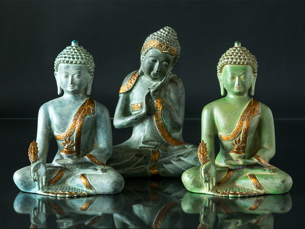Buddha figur Reflekterende Buddha