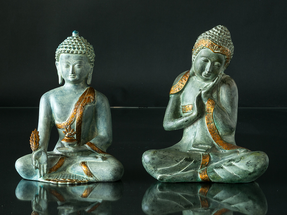 Buddha figur Reflekterende Buddha
