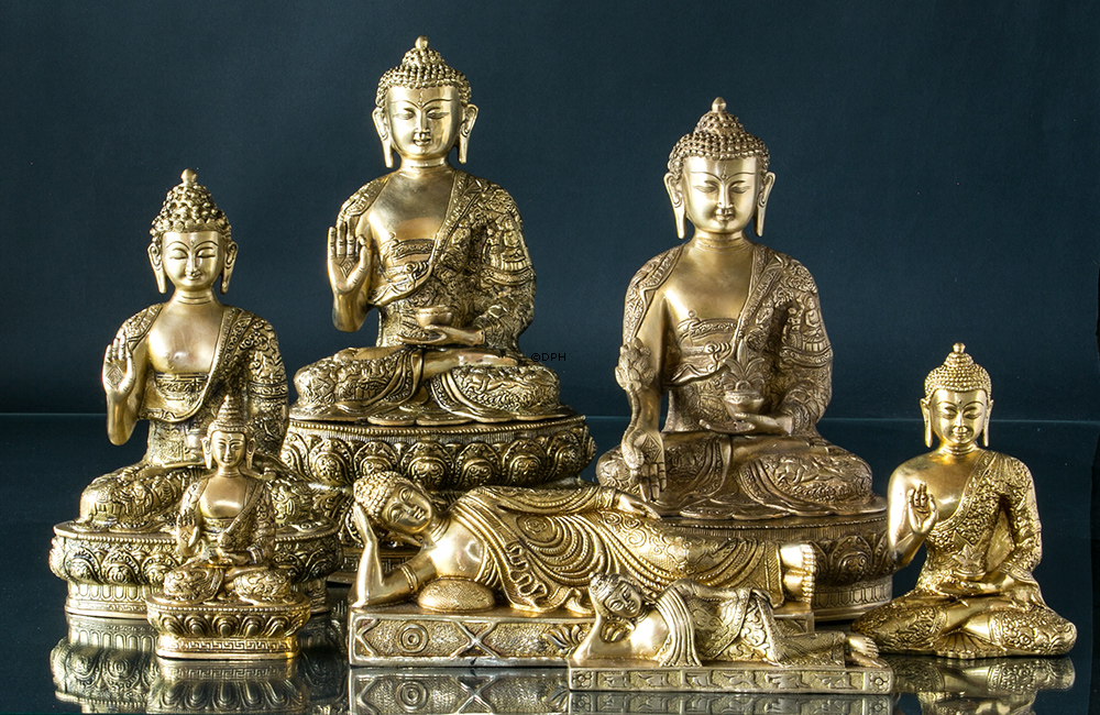 Buddha figur Sundhed - Velgørenhed - Varada Mudra