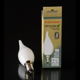 E14 LED gust bulb 3W 260Lm (equivalent to 26 watts) LUMAX - Warm White Light 3000K