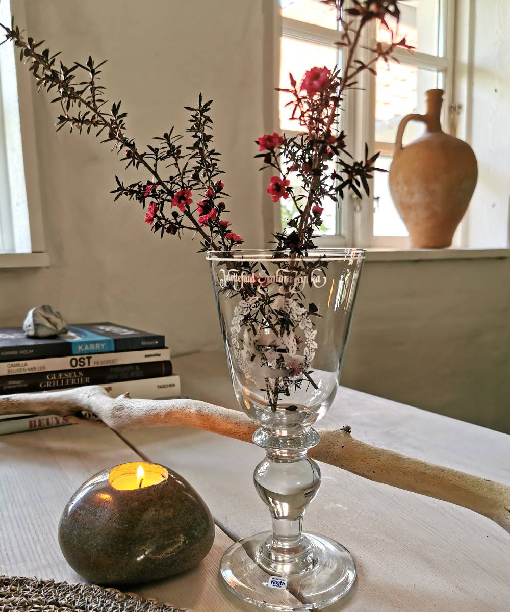 Fyrfadsten i brune nuancer - assorteret