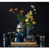 Cali Flasche / Vase blau