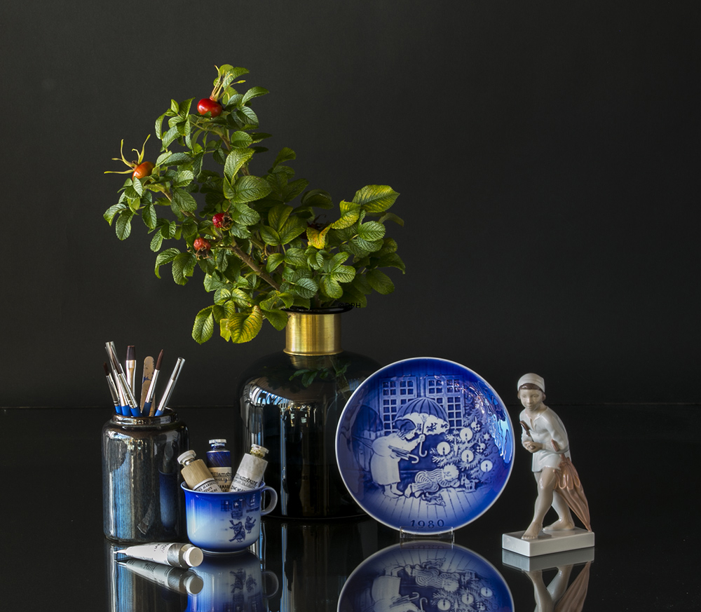 Jasmin Vase Kera Sort