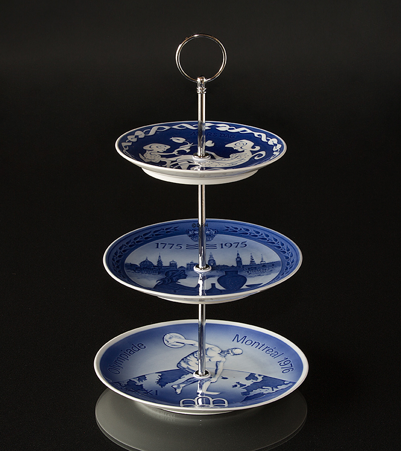 Royal Copenhagen kageopsats 3-lags