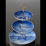 Complete Bing & Grondahl Centerpiece made of Bing & Grondahl Plates,