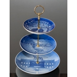 Complete Bing & Grondahl Centerpiece made of Bing & Grondahl Plates,