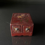 MINI orientalsk box/kommode med 2 skuffer