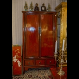Antique Chinese cupboard with doors and drawers