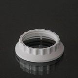 Socket ring for E27 socket, large, white