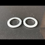 Metal recesrings, 2 pcs., used for 34mm sockets with recess