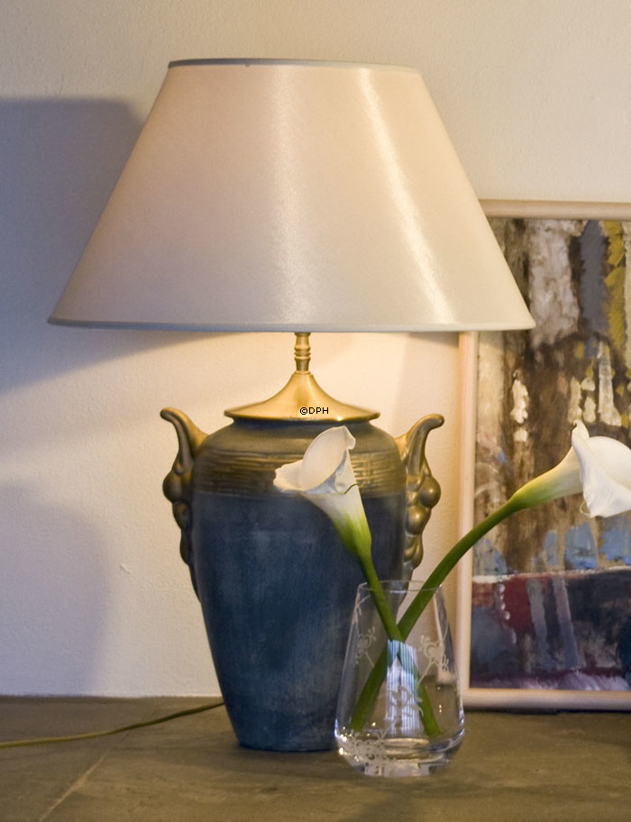 Patina, Bordlampe irret grøn