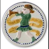 1912 Aluminia Child Welfare plate