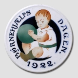 1922 Aluminia Kinderhilfeteller
